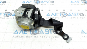 Seat belt rear right Mercedes GLC 16-22 black