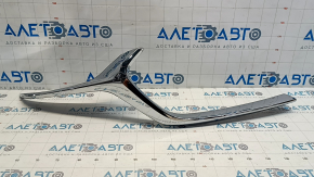 Radiator grille molding right Mazda 3 19- 4d chrome OEM new original