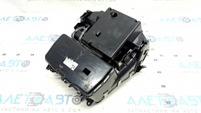 Mercedes GLC 16-19 center console pocket box in ebony, with cup holders