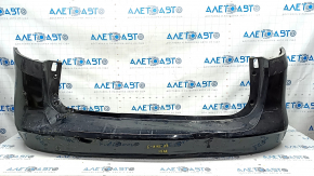 Rear bumper bare Ford C-max MK2 13-18 without parking sensors, black, tears, dents