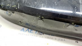 Rear bumper bare Ford C-max MK2 13-18 without parking sensors, black, tears, dents