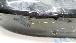 Rear bumper bare Ford C-max MK2 13-18 without parking sensors, black, tears, dents