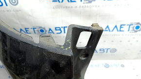 Rear bumper bare Ford C-max MK2 13-18 without parking sensors, black, tears, dents