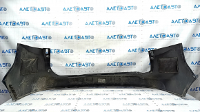 Rear bumper bare Ford C-max MK2 13-18 without parking sensors, black, tears, dents