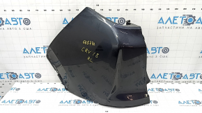 Rear bumper bare left Honda CRV 17-22 graphite