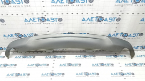 Rear bumper lip Honda CRV 17-19 LX, EX, EX-L, gray structure, scratches