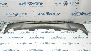 Rear bumper lip Honda CRV 17-19 LX, EX, EX-L, gray structure, scratches