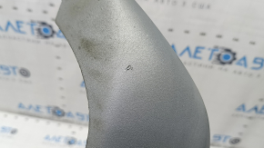 Rear bumper lip Honda CRV 17-19 LX, EX, EX-L, gray structure, scratches