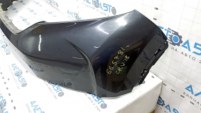 Front bumper bare Honda CRV 17-19 graphite, sand scratches non-factory holes