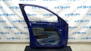 Bare front left door Mercedes GLC 16-22 SUV, blue 896, dented