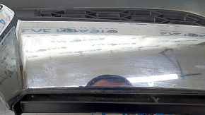 Radiator grill assembly Honda CRV 17-19 with badge, under radar cruise, broken fasteners, sand