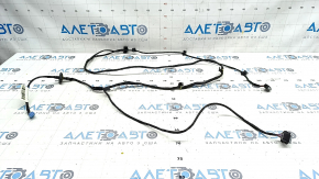 Mercedes GLC 300/350e/43 16-19 rear bumper wiring without parking sensors under BSM
