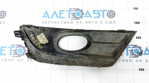 Front bumper grille left Honda CRV 17-19 under fog lights, sand