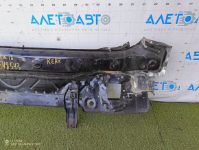 Rear panel VW Tiguan 18- 2 parts, on the body, black, painted