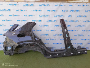 Quarter wing rear right Mercedes W167 GLE 350 450 20-23 on the body, black, pokes