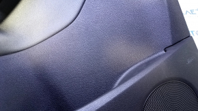 Door trim card rear left Ford Escape MK3 13-16 prerest black with gray insert cloth, armrest gray cloth, scratches, abrasions