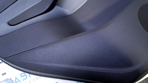 Door trim card rear left Ford Escape MK3 13-16 prerest black with gray insert cloth, armrest gray cloth, scratches, abrasions