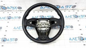 Naked steering wheel Honda CRV 17-22 leather black, scratches