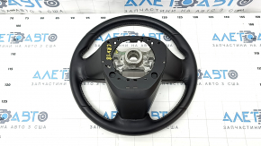 Naked steering wheel Honda CRV 17-22 leather black, scratches