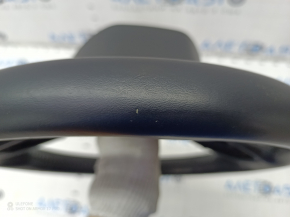 Naked steering wheel Honda CRV 17-22 leather black, scratches