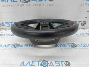 Naked steering wheel Honda CRV 17-22 leather black, scratches