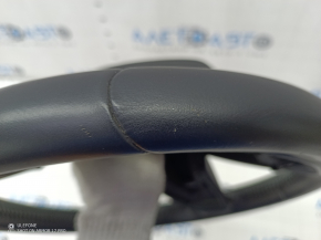 Naked steering wheel Honda CRV 17-22 leather black, scratches
