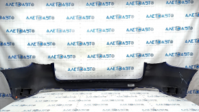 Bare rear bumper Mercedes GLC 300/43 16-22 without parking sensors, blue