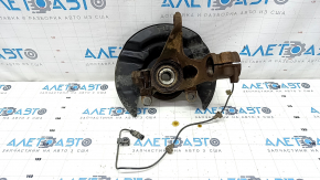 Trunnion with hub front left Honda CRV 17-22 with casing, with ABS sensor, rusty