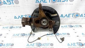 Trunnion with hub front right Honda CRV 17-22 with casing, with ABS sensor, rusty