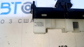 Rear left window lift control Lexus GS350 GS450h 08-11 black, auto