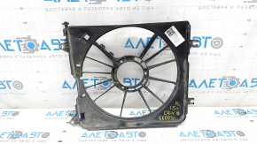 Diffuser radiator shroud left bare Honda CRV 17-22 1.5T, 2.4 broken connector mount