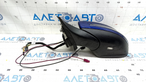 Side mirror left Mercedes GLC 16-22 10+8+2+2, turn signal, auto-dimming, heated, backlight, BSM, blue