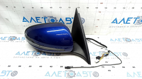 Side mirror right Mercedes GLC 16-22 8+8+2, turn signal, heating, backlight, BSM, blue