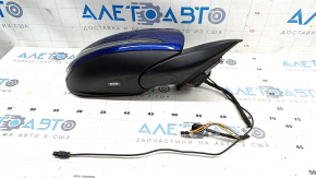 Side mirror right Mercedes GLC 16-22 8+8+2, turn signal, heating, backlight, BSM, blue