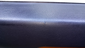 Door trim card rear left Lexus ES300h ES350 13-18 beige with beige insert leather, armrest beige leather, molding under wood gloss, dents, without illumination, abrasions, scratches, scuffs, dents, sw