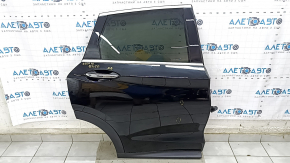 Door assembly rear right Infiniti QX50 19- black KH3, tinted, bumpers