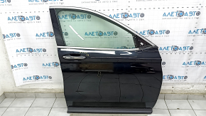 Door assembly front right Infiniti QX50 19- keyless, black KH3, dent