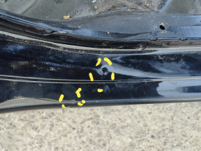 Quarter wing rear right Ford C-max MK2 13-18 black, on the body, bumps, dented