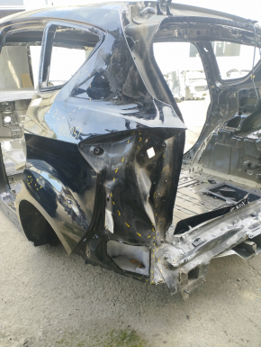Quarter wing rear left Ford C-max MK2 13-18 black, on the body, putty 0.4-0.6mm, bumps, dents