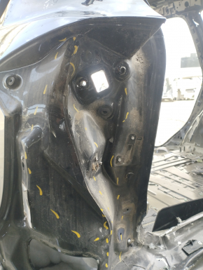 Quarter wing rear left Ford C-max MK2 13-18 black, on the body, putty 0.4-0.6mm, bumps, dents