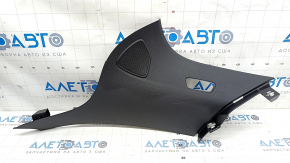Rear pillar trim behind the right window Mercedes GLC 16-22 beige, broken guide, scratches