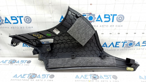 Rear pillar trim behind the right window Mercedes GLC 16-22 beige, broken guide, scratches