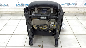 Driver's seat Infiniti QX50 19- without airbag, electric, heated, leather black, shot, scratch, needs cleaning