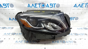 Front right headlight complete Mercedes GLC 16-19 LED with seal, sand