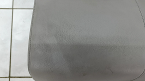 Rear seat left Honda CRV 17-19 gray leather, perforation, dry cleaning, scratches on the lining