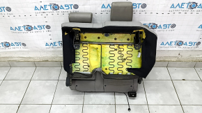 Rear seat left Honda CRV 17-19 gray leather, perforation, dry cleaning, scratches on the lining