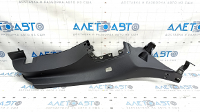 Rear pillar trim lower right Mercedes GLC 16-22 black