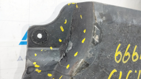 Rear engine guard Mercedes GLC 300/350e 16-22 cracks, breaks, abrasions