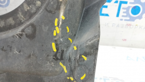 Rear engine guard Mercedes GLC 300/350e 16-22 cracks, breaks, abrasions