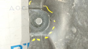 Rear engine guard Mercedes GLC 300/350e 16-22 cracks, breaks, abrasions